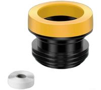 Toilet Flange Ring with Enhanced Sealing Integrity for Standard Residential Installations Using 100mm or 110mm Drain Pipe (C)