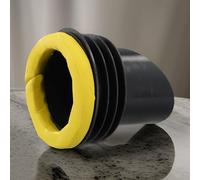 Toilet Flange Sealing for Ring Check Valve Rubber for Ring Leak-Proof Toilet Accessories(Grey)