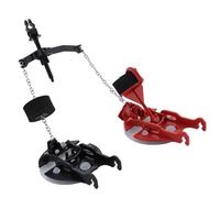 Toilet Flapper Replacement Kit for American Standard 7381657-200.0070A, Dual Silicone Seals, Metal Chain, Compatible with Vormax Flush System, Black Toilet Parts