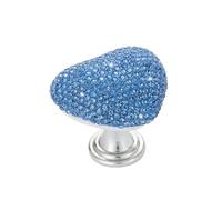 Toilet Flush Button 2pcs Plastic Toilet Press Assist Small and Cute Multiple Colors Heart Shaped Toilet Button Protecting Long Manicures(Style9)