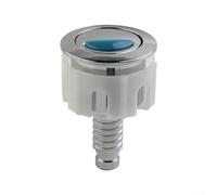 Toilet Flush Button, 304 Stainless Steel Spring Half/Full Push Actuator for 38-49mm Water Closet Valve Seal for Bathroom Toilet Repair