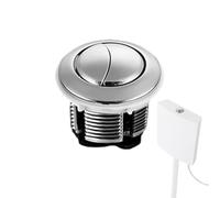 Toilet Flush Button - Double Head Button, Toilet Bowl Replacement | Adjustable Universal Replacement Kit for Most Flush Toilets Tank