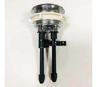 Toilet Flush Button Dual Flush Toilet Push Button Half and Full Flushing Options Elegant Chrome Button
