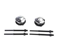 Toilet Flush Button Replacement 38mm Double Function Round Designings Push Simple Installation for Home Bathrooms Double Flush Round