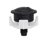 Toilet Flush Button Replacement - Flush Push Button with Wired Drain Valve, 23G ABS | 4.8 x 5.4 cm Bathroom Renovation Repair Part for Toilet DIY