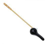 Toilet Flush Button Replacement Restroom Accessories Toilet Trip Button Tank Handle Side Mount Flush Lever(Black)