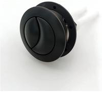 Toilet Flush Button Replacement, Toilet Cistern Replacement Button, 1pcs Dual Flush Air Round Push Button Cistern Toilet Pneumatic Chrome, 38mm/48mm/58mm Button Round Shape Toilet Push Buttons Bathroo