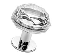 Toilet Flush Button - Toilet Cistern Push Button with Rhinestone Design, Nail-friendly Flush Button for Manicure Protection, Decorative Bathroom Accessories, Comfortable | Household Guest