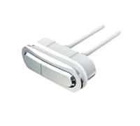 Toilet Flush Button Toilet Flush Button 110X40mm Chrome Plated Oval Toilet Push Button Bathroom Rectangular Flush Aid Water Tank Button