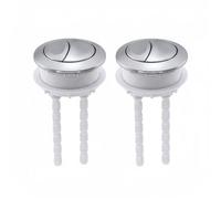 Toilet Flush Buttons Replacement 4Pcs Bathroom Repair Dual Flush Button Toilet Push Replacement Compatible ABS Construction