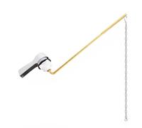 Toilet Flush Handle Repair Replacement Switch Button Zinc Alloy Tank Trip Lever With Chain Toilet Switch Button Shower Bracket For Handheld Shower Head Sink Faucet Extender