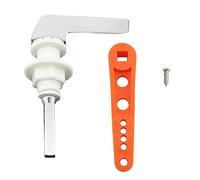 Toilet Flush Handle | Zinc Alloy Angle Fitting Side Mount Toilet Wrench Replacement,Bathroom Accessories Old-Fashioned Toilet Parts for Home Apartment Toilets