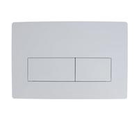 Toilet Flush Plate Kits, Toilet Dual Flush Button Replacement, Compatible with Geberit UP300, UP320 Water Tanks, Compatible with Sigma01, Sigma20, Sigma30, Sigma50(White)