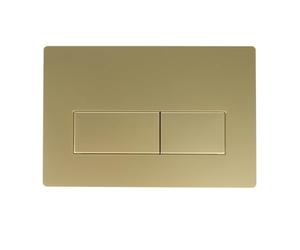 Toilet Flush Plate Kits, Toilet Dual Flush Button Replacement, Compatible with Geberit UP300, UP320 Water Tanks, Compatible with Sigma01, Sigma20, Sigma30, Sigma50 (Golden)