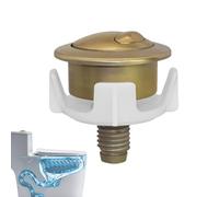 Toilet Flush Push Button, 2-Flush Cistern Valve Wired Control Button Replacement, WC Repair Parts for Home Apartment Dorm
