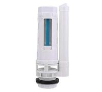 Toilet Flush System Replacement, 25cm Two-Button Toilet Water Outlet Valve Toilet Flapper, Dual Flush Valve Dual Flush Toilet Cistern Kit Cistern Syphon for Toilet Repair Updates