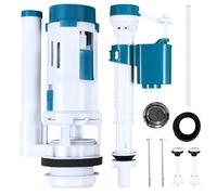 Toilet Flush System Replacement, Dual Flush and Fill Toilet Cistern Kit, Toilet Cistern Flush Parts, General Toilet Cisterns Fittings for All Kinds of Toilets