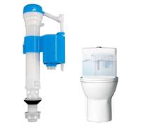 Toilet Flush System Replacement,Toilet Cistern Flush Parts,Adjustable Toilet Fill Valve,Easy to Install and Fast Fill Universal Toilet Replacement Parts