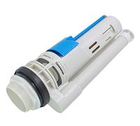 Toilet Flush Valves Assembly 2" Dual Flush Valve Replacement Kit for 2-Piece Toilets Compatible with Toto THU435 Caroma Flush Valve - Valve Height 11 inch for Tall Toilet Tanks