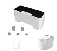 Toilet Flusher with Intelligent Sensor - Touchless Rechargeable USB Toilet Flusher, Automatic Rechargeable USB Toilet Flusher | Sensitive Toilet Flush with 1200mAh Battery
