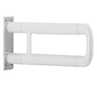Toilet Frame Bathroom Toilet Grab Handles Bathroom Grab Bar 23.6 inch Stainless Steel Barrier-Free Handrail Safety U Type Handrail Bracket(White,60Cm)