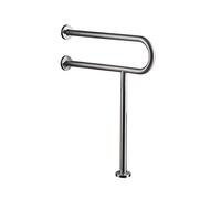 Toilet Frame Bathroom Toilet Grab Handles Shower Handicap Grab Bar Brushed Nickel, Bathroom and Toilet Wall Mount Safety Handrail(Matte,60Cm)