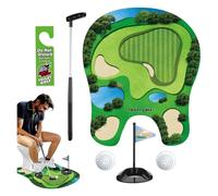 Toilet Golf Game, Funny Joke Gifts for Dad Men Husband Boyfriend Grandpa, Novelty Secret Santa Present