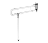 Toilet Grab Bar, Foldable Drop Down Toilet Rails, 60 * 70cm Seat Support Aid Assist Rail, Non-Slip Toilet Bar, Handicap Grab Bars, Grab Bars Max 100kg, for Disabled Elderly Handicap Pregnant