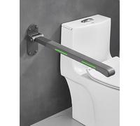 Toilet Grab Bar, Foldable Wall Mounted Bathroom Safety Handle for Elderly and Disabled Support, Durable Design for Enhanced Stability and Security