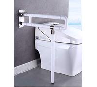 Toilet Grab Bar,Wall Mounted Safety Support Rail, for Bathtub, Foldable Bars for Bathroom, Flip up Bathroom Bar with Grip,Toilet Rail Anti-Slip Grip