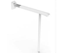 Toilet Grab Bar, Wall Mounted Stainless Steel Safety Rail, Ergonomic Non-Slip Support for Elderly and Disabled