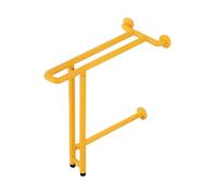 Toilet Grab Bars - Textured Grip Handrails for Elderly Safety, Anti-Slip Support Rails to Prevent Falls at Night