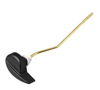 Toilet Handle for TOTO Replacement Parts Kit, Universal THU068#CP Side Mount Toilet Flush Handle for St743S, St454E Toilet Tank, Upgraded Copper Trip Lever Matte Black