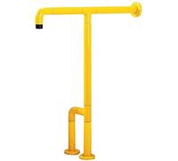 Toilet Handrail, Bariatric Stainless Steel Support Frame, Skid-Resistant Toilet Rail, Secure Seat Support Bar