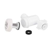 Toilet Inlet Filter G1/2 Male, 304 Mesh, Resistant | POM body, silicone sealing pad, for toilet water line and water heater, inline water filter, household faucet