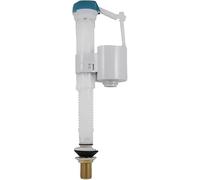 Toilet Inlet Valve Bottom Entry, 1/2" Brass Tail, Bottom Supply, Multi Height, WRAS Approved