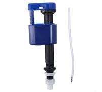 Toilet Inlet Valve Replacement, Quick Locking Nut for Tool- Installation, Water-Saving Fill Valve for Household Toilet Tank, Compatible with Standard UK Toilets