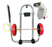 Toilet Installation Jack Heavy Duty Toilet Installation Jack Plumber Lifting Equipment Mobile Equipment Foldable Bathroom Supplies for Repair Shop Repair