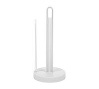 Toilet Kitchen Paper Towel Roller Tissue Holder Plastic Rack Desktop Floor Vertical Napkins Stand Bathroom Storage-A