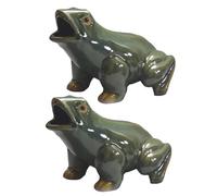Toilet Knob Covers Decorative, Frog Shape Cute Lid | Decorative Toilet Bowl Knob Covers,for Bathroom Floor Bottom Home Apartment RV Hotel