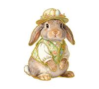 Toilet Lid Decals | Cute Easter Bunny Wall Decoration - Toilet Seat Stickers,Voor Avondvoorstellingen En Feestelijke