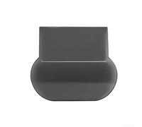 Toilet Lid Lifter Handle for Hygienic Hands- Use, Non-Slip PC Material, Compact 6 x 7 x 0.2 cm Design, Fits Most Toilet Seats - White/Gray/Black(Gray)