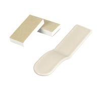 Toilet Lid Lifter | Hygienic No - Touch Toilet Seat Handle | Universal Fit for Home/Hotel/Public Restrooms | Sturdy PP Material with Comfort Grip (Khaki)