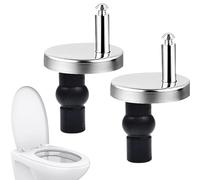 Toilet Lid Replacement Bolts, Stainless Steel Toilet Seat, Quick Release Hinges, Swift Disclose, Fasteners, 2Pcs Lustration Chair Accessories, Bathroom Repair Kit, 4.5cm
