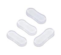 Toilet Lid Rubber Pads Silicone Toilet Seat Bumpers 4pcs Toilet Seat Bumper Replacement Kit With Strong Adhesive For Hotels
