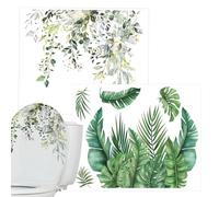 Toilet Lid Stickers - 30 x 25 x 1 cm Boderas For The Seat | 2 PCS PCS TISATOT SEATS SEATS DISPALS FOR MALAR, WINDOW, VERSE, PARCATIONS