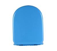 Toilet Lid Thicken General Purpose Old Fashioned V-U-O Type Pp Board Toilet Seat Cover Multiple Colour,Blue-U