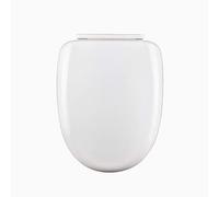 Toilet lid Universal Toilet Seat V/U/O Shape Slow Close, PP Board, Bottom Mounted with Adjustable Stainless Steel Hinges