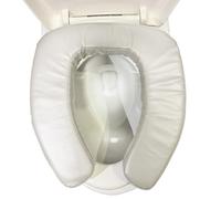 Toilet Lift Assist - Ergonomic Non Slip Padded Riser, Waterproof Senior Toilet Seat, Easy Install with Comfortable Support, Bathroom Accessibility Tool for Safe Sitting and Standing Practice
