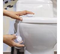 Toilet Locks Baby Proof - No Gap Strap Toilet Locks [Patent Pending]